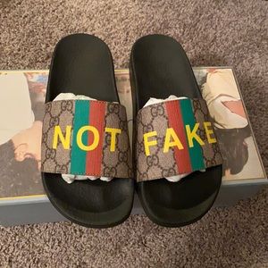 Authentic gucci slides